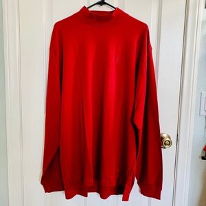 NWT Izod Red Turtleneck Polo Size XL